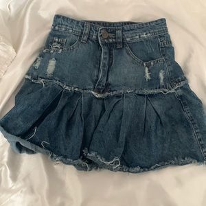 Jean skirt